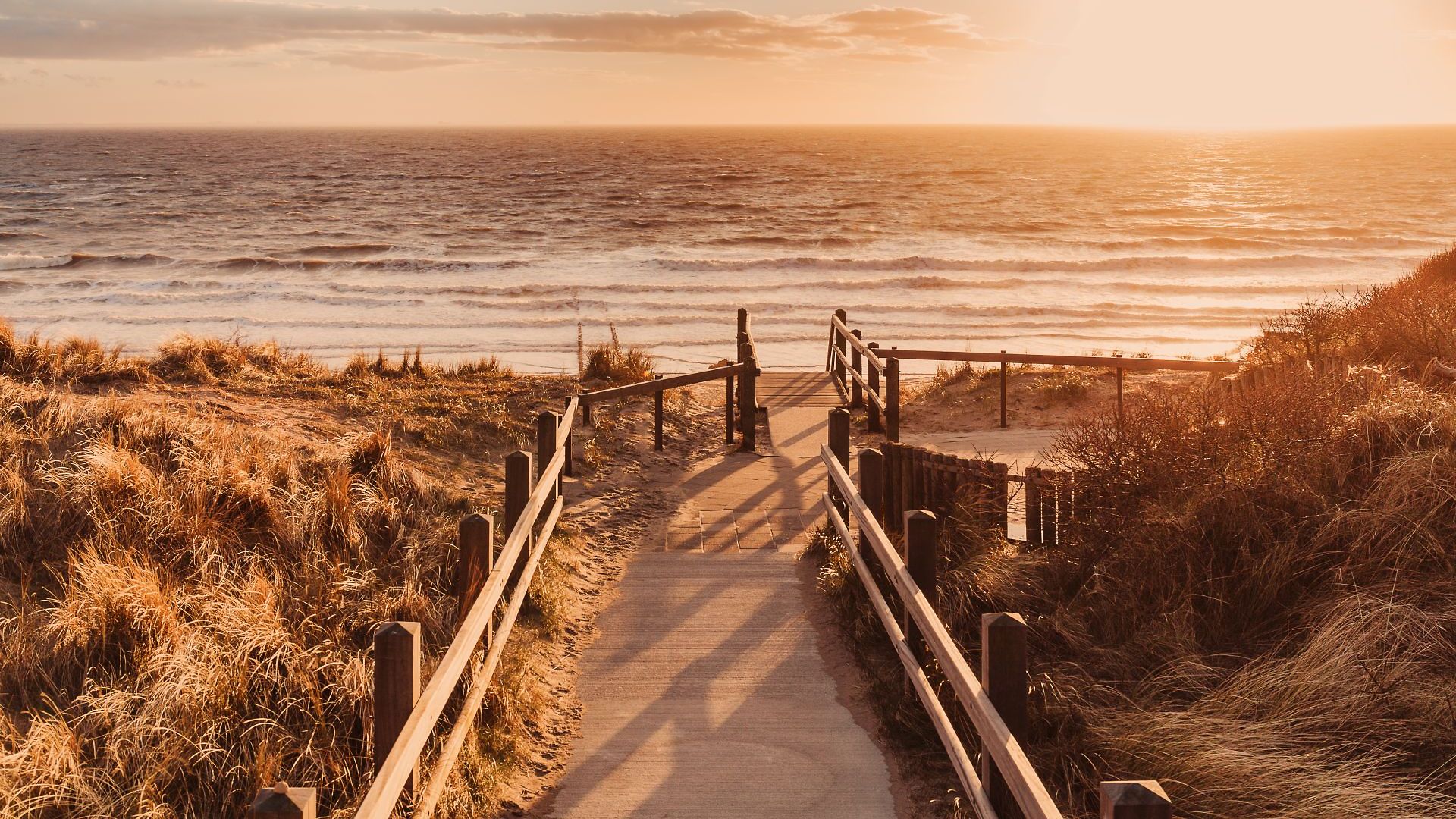Steg am Meer