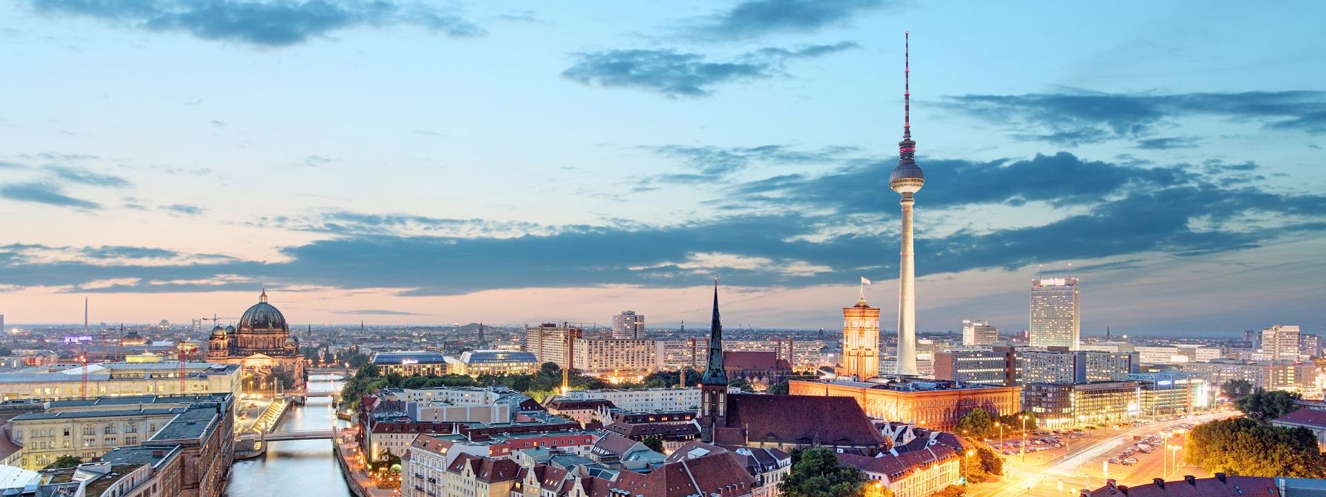 Blick auf Berlin inklusive Fernsehturm