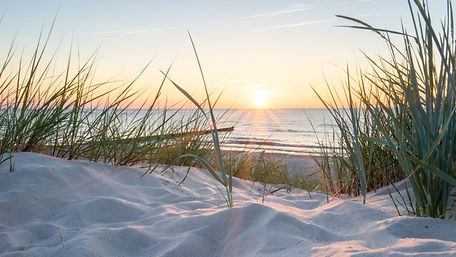 Sonnenuntergang am Strand