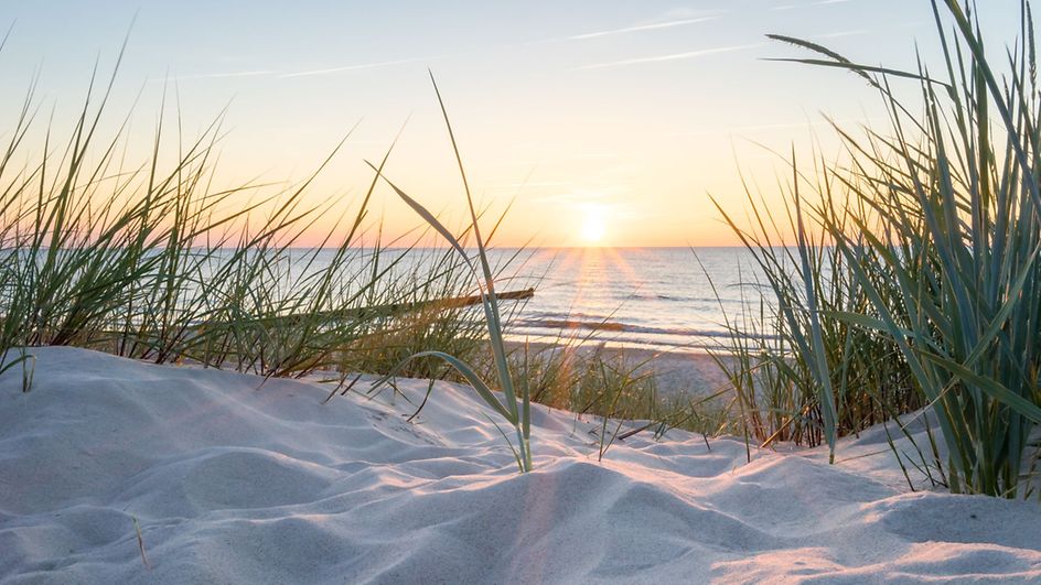 Sonnenuntergang am Strand